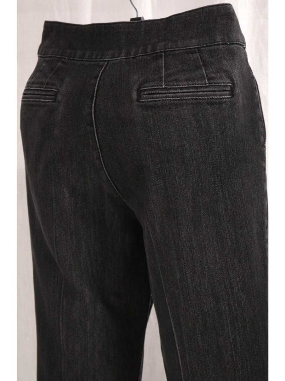Quiet Luxury Chicos Platinum Jeans Womens 0.5 Reg Black Ultimate Fit Denim VTG - Picture 8 of 10